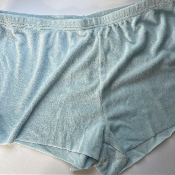 Xhilaration Sleepwear Pajama Shorts Baby Blue Soft - Picture 6 of 7